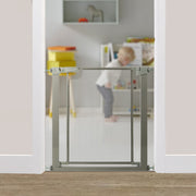 Callowesse Metal Mesh Baby Stair Gate - Ash Grey image 4