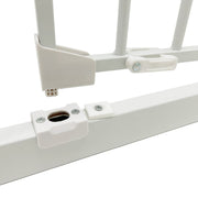 XL Extendable Hexagonal Playpen, Fireguard and Room Divider - White image 6