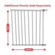XL Extendable Hexagonal Playpen, Fireguard and Room Divider - White image 10