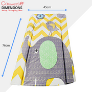 Callowesse Soft Foam Baby Changing Mat - Elephant Chevron image 6