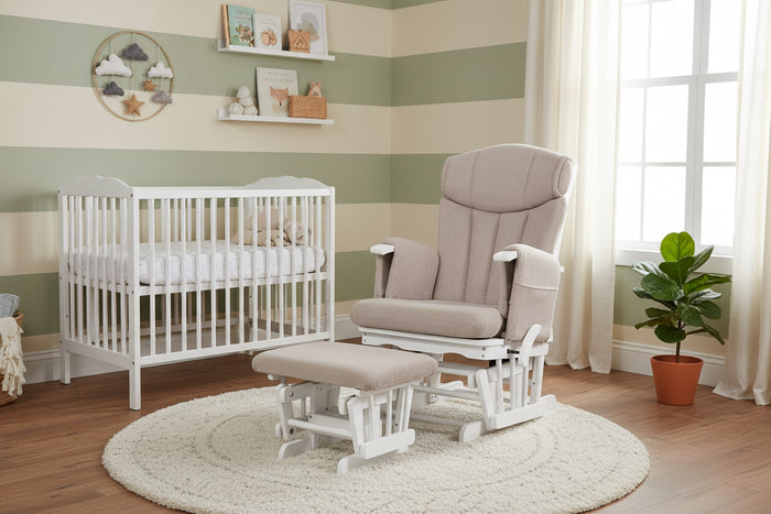 Chatsworth Glider Chair with Footstool