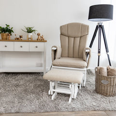 Chatsworth Glider Chair with Footstool