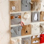 Woodland Felt Advent Calendar & Wall Organizer image 2