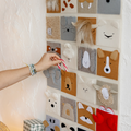 Woodland Felt Advent Calendar & Wall Organizer