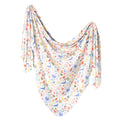 Copper Pearl Knitted Swaddle Blanket – Nautical