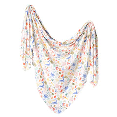 Copper Pearl Knitted Swaddle Blanket – Nautical