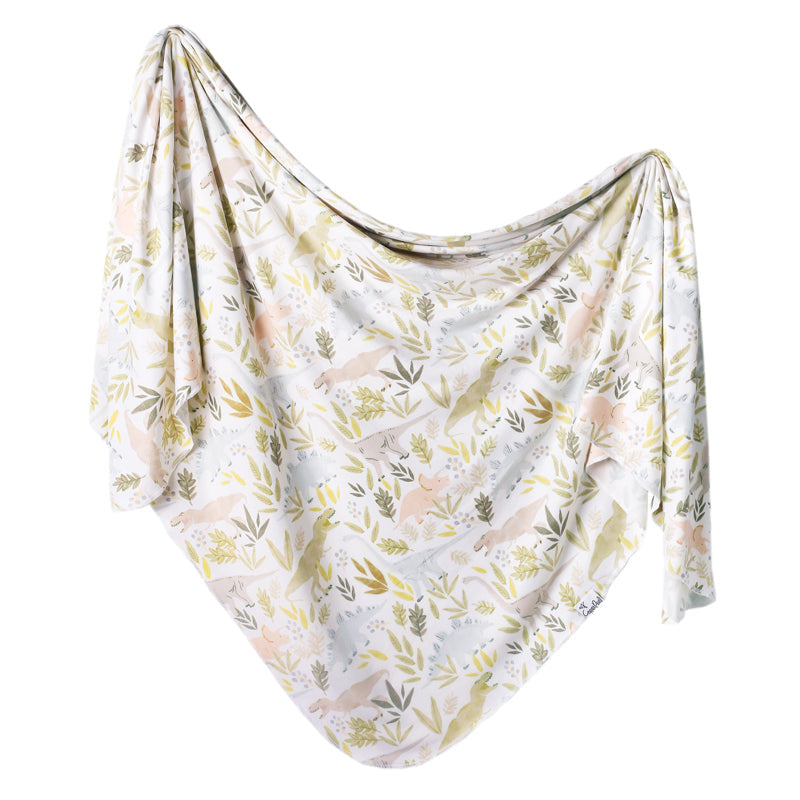 Copper Pearl Knitted Swaddle Blanket Rex