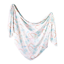 Copper Pearl Knitted Swaddle Blanket Whimsy