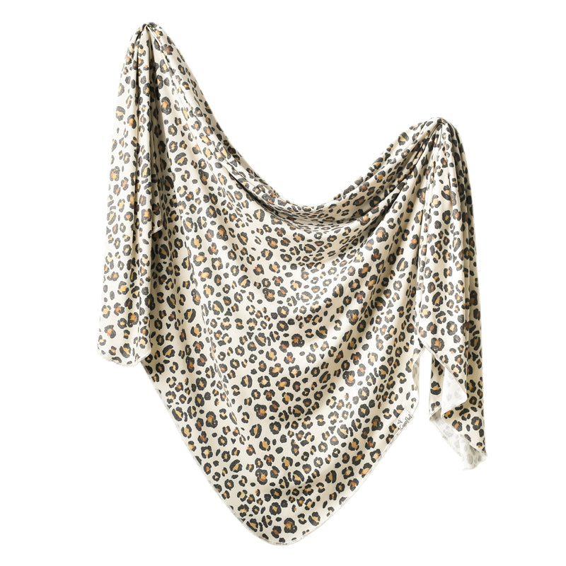 Copper Pearl Knitted Swaddle Blanket Zara