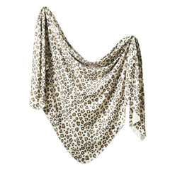 Copper Pearl Knitted Swaddle Blanket Zara