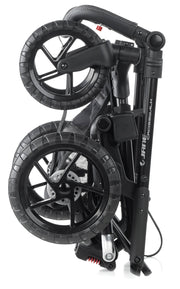 Jané Crosswalk-R All-Terrain Travel System with Carrycot & Koos iSize R1, Tech Mouse / Black Grey image 27