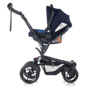 Jané Crosswalk-R All-Terrain Travel System with Carrycot & Koos iSize R1, Tech Mouse / Black Grey image 25