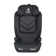 Stepup I-Size Isofix 2/3 Car Seat Booster Seat - Midnight Black (4-12 Years) image 6