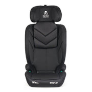 Stepup I-Size Isofix 2/3 Car Seat Booster Seat - Midnight Black (4-12 Years) image 8