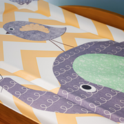 Callowesse Soft Foam Baby Changing Mat - Elephant Chevron image 8