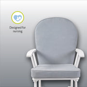 Dalby Nursing Rocking Chair - White/Cloud Grey image 5