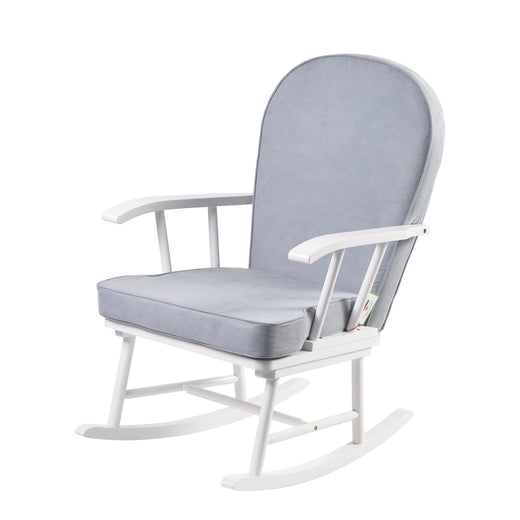 Dalby Nursing Rocking Chair - White/Cloud Grey