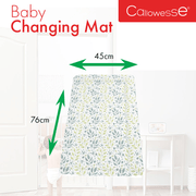 Callowesse Soft Foam Baby Changing Mat - Pastel Leaves image 3