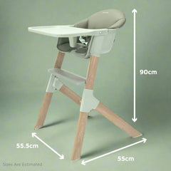 MICO Baby & Toddler Highchair - Green