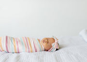 Copper Pearl Knitted Swaddle Blanket Enchanted image 2