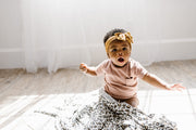 Copper Pearl Knitted Swaddle Blanket Zara image 10