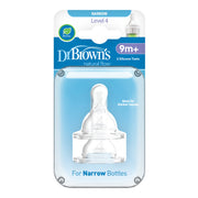 Dr Brown's Natural Flow® Options+™ Narrow Teat Level 4 Flow 2Pk image 2
