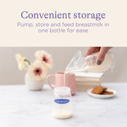 Lansinoh Plastic Milk Storage Bottles 4Pk image 2