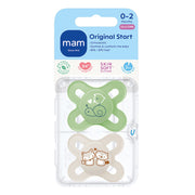 MAM Start Soother Unisex Design 0-2m 2Pk image 2