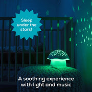 Pabobo by Angelcare Mushroom Musical Stars Projector  - Blue image 2