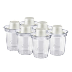 Tommee Tippee Closer to Nature Milk Powder Dispensers – Pack of 6