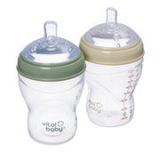 Vital Baby Nurture Breast Like Bottle 240ml 2Pk image 2