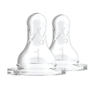Dr Brown's Natural Flow® Options+™ Narrow Teat Level 1 Flow 2Pk image 1