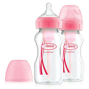 Dr Brown's Options+ Bottle Pink 270ml 2Pk image 1
