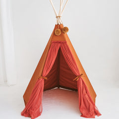 MINICAMP Fairy Kids Play Tent with Tulle – Rose