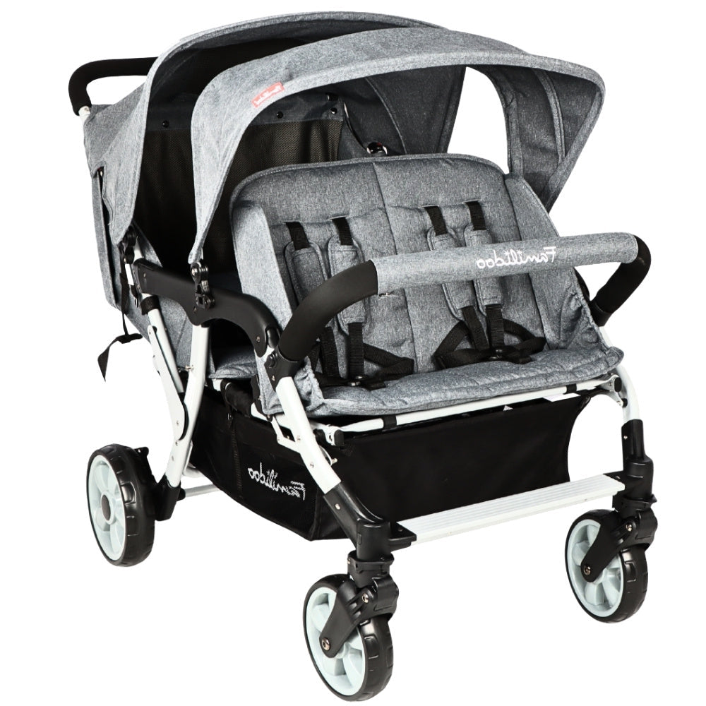 Familidoo 4 Seater Stroller -  Plus Free Rain Cover
