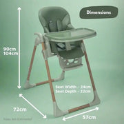 Flare Baby & Toddler Highchair - Green image 8