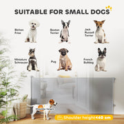 PawHut Retractable Baby Safety Gate – Up to 180cm, Grey image 8