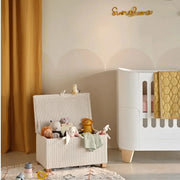 Gaia Baby Serena Nursing Chair and Footstool Set - Ecru Corduroy image 2