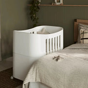 Gaia Baby Serena Mini Cot & Dresser Room Set - White/Walnut image 3