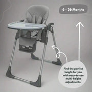 Flare Baby & Toddler Highchair - Grey image 3