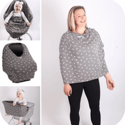 Mama Bamboo Cotton Breastfeeding Cover image 3