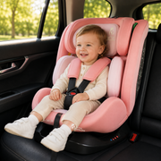 For Your Little One GrowWithMe i-Size Car Seat- Blush Rose (Birth-12 Years) image 4