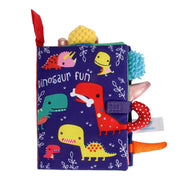 0-36M Baby Early Learning Toy Tail Cloth Book Parent-child Interactive Sound Paper Puzzle Cloth Book Rattle image 10