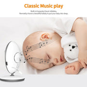 VB605 2.4 inch LCD 2.4GHz Wireless Surveillance Camera Baby Monitor, Support Two Way Talk Back, Night Vision, VB605 image 8