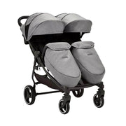 Ickle Bubba Venus Max Double Stroller - Space Grey image 1
