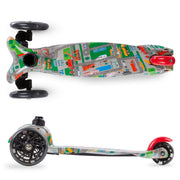 Kidwell UNO 3-Wheel Balance Scooter with LED Wheels – Blue | Ages 3+ image 8