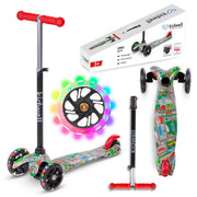 Kidwell UNO 3-Wheel Balance Scooter with LED Wheels – Blue | Ages 3+ image 11
