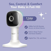Hubble Pal SkyVision AI Pro 5" Video Baby Camera & Monitor image 5