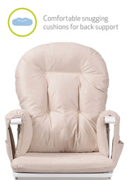 Haywood Reclining Glider Chair with Footstool image 4