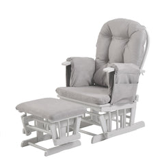 Haywood Reclining Glider Chair with Footstool